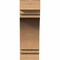 Ekena Millwork Pescadero Rough Sawn Rafter Tail, Western Red Cedar, 4"W x 12"H x 48"L RFT04X12X48PEC00RWR - alternate 4